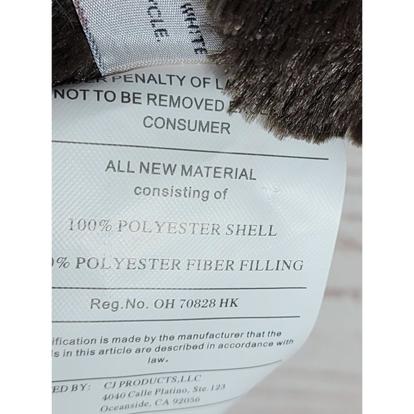 2011 My Pillow Pets Premium Small Moose Teddy Pillow Cuddle Teddy - Picture 15 of 16